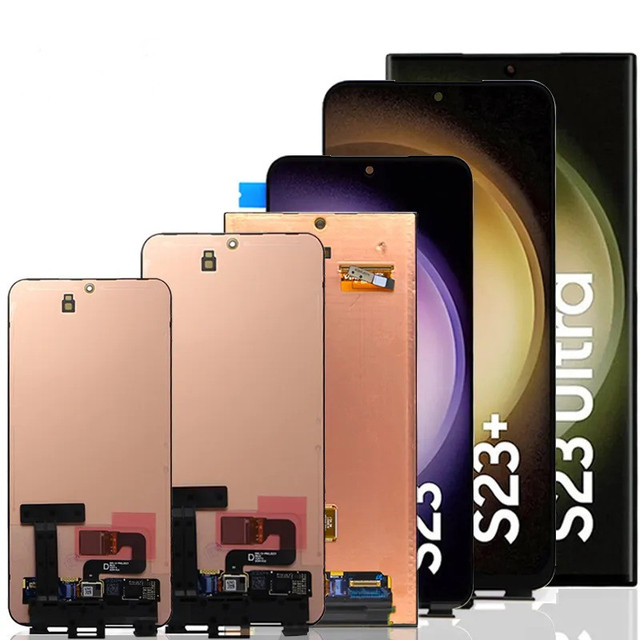 Lcd for samsung galaxy S23 S23 Plus S23 ultra Lcd Display Screen Touch Screen Digitizer Component with Dots and Lines
