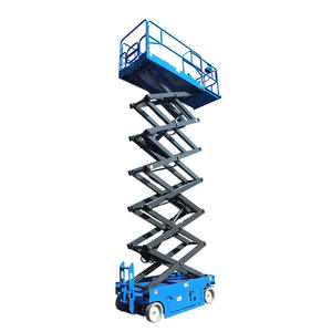 Platform <span class=keywords><strong>Lift</strong></span> Hidrolik Gunting Otomatis 8M 12M 14M untuk Pekerjaan di Ketinggian - Product Image 1