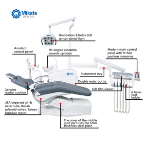 Ghế nha khoa di động cao cấp MKT-700U, thiết bị nha khoa hạng nhất, đệm ghế nha khoa Bestodent tại phòng khám nha khoa - Product Image 3