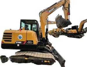 Excavatrice SANY60C SY60 d'occasion, modèle 2022, 6 tonnes, moteur, boîte de vitesses, pompe, prix compétitif, conception originale - Product Image 2