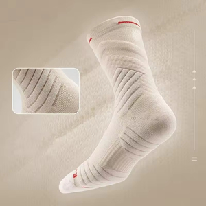 Chaussettes de basket-ball avec logo personnalisé, chaussettes de sport rembourrées, chaussettes de sport de haute qualité pour hommes et femmes, vente en gros - Product Image 5