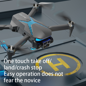 Drone pliable sans balais AE7 <span class=keywords><strong>Wifi</strong></span> Fpv quadrirotor pliable Rc Dron jouets évitement d'obstacles flux optique - Product Image 4