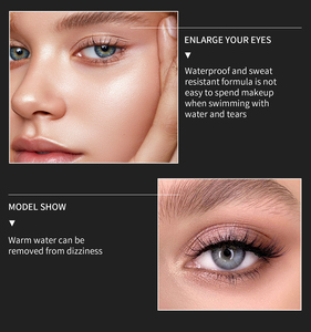 Vente en gros Maquillage des yeux Noir Or Mascara Naturel Mince Meilleur Mascara Tube Imperméable