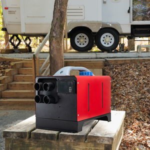 เครื่องทำความร้อนดีเซลแบบรีโมทคอนโทรล 12V 24V 5kw 8kw สำหรับใช้งานระยะยาว ตัวเครื่องทำจากอะลูมิเนียมใหม่ เหมาะสำหรับรถบ้าน รถยนต์ รถบรรทุก - Product Image 1