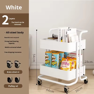 Étagère de rangement moderne en métal <span class=keywords><strong>Lasker</strong></span> pour petite poussette, support mobile pour collations et cuisine, produit populaire sur internet - Product Image 6