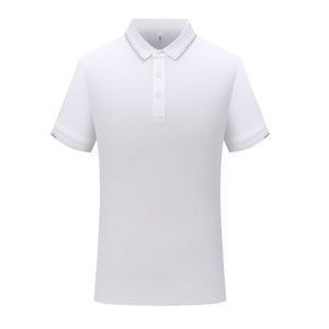 Polo de Manga Corta para Hombre, de Poliéster, Color Sólido, Secado Rápido, Ropa de Trabajo, Uso Diario - Product Image 4