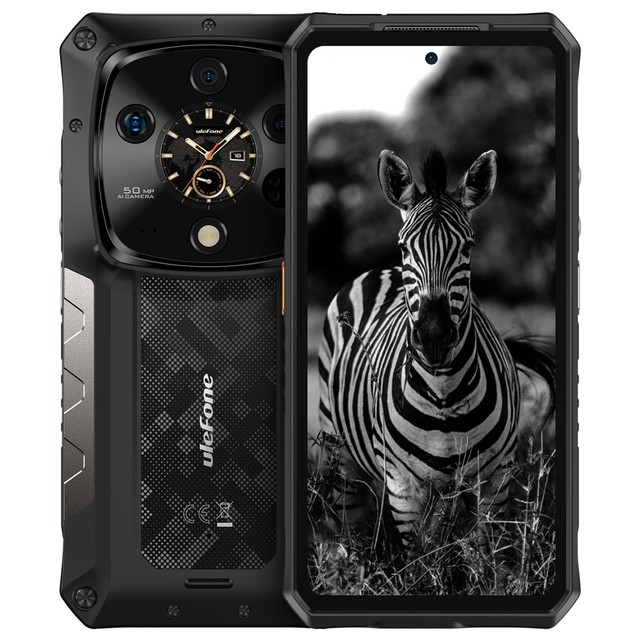 Ulefone Armor 28 Ultra Rugged Smartphone Night Vision Camera 5G 16GB+1TB 10600mAh Global NFC Android 15 Main 50MP Camera Mobile