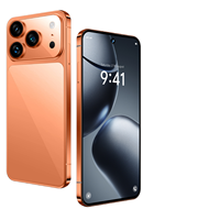 Smartphone 5G de haute qualité I17 Pro Max Deca Core 108MP, double SIM, version mondiale, déverrouillage par empreinte digitale, 16 Go + 1 To, OLED 90 Hz, charge rapide 65 W