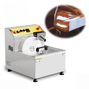Compact <b>Mini</b> Stainless Steel Chocolate Melting Pot New Electric Chocolate Tempering Machine for Milk Chocolate - Product Image 1