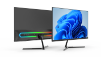 Moniteur de jeu PC LCD 23.8 pouces 1k HDR RGB LED taux de rafraîchissement 144Hz avec conception sans bordure à 3 côtés