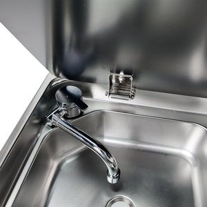 Unidad Combinada de Fregadero Redondo con Hornilla de Gas de un Solo Quemador de Alta Calidad para <span class=keywords><strong>Autocaravana</strong></span>, Caravana, Camper, Barco, Yate - 620x380*145mm - Product Image 5