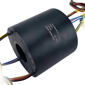 Anneau conducteur traversant creux de haute précision, connecteur annulaire électrique rotatif à 360 degrés, 440 VAC/VDC 5A CE - Product Image 2