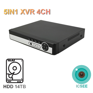 <span class=keywords><strong>DVR</strong></span> de 4 Canales 1080N H.264 XMeye Pro / <span class=keywords><strong>ICSee</strong></span> con 1 SATA para Cámaras de Seguridad - Product Image 1