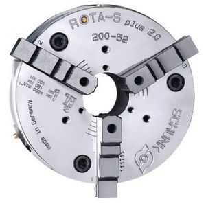 Mandrin manuel à trois griffes Schunk Rota-S Plus 2.0 200-52 fabriqué en Allemagne - Product Image 1