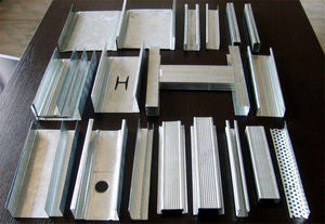 Trockenbau Decke T Gitter verzinktes Zink Omega Pelz profil Maschine, Zylinder L Pfetten rollen form maschine - Product Image 4