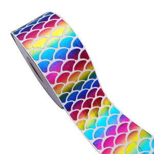 Fitas de Poliéster Holográficas Coloridas de 75mm da Boca para Decoração de Festas ou Presentes de Casamento para Embalagem de Presentes - Product Image 4