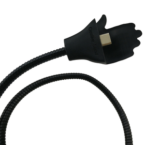 Soporte perezoso <span class=keywords><strong>de</strong></span> las palmas <span class=keywords><strong>de</strong></span> las manos en forma <span class=keywords><strong>de</strong></span> manguera <span class=keywords><strong>de</strong></span> Metal soporte <span class=keywords><strong>de</strong></span> carga del teléfono <span class=keywords><strong>Cable</strong></span> <span class=keywords><strong>de</strong></span> datos - Product Image 4