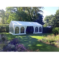 Carpa en Forma de A de 6 m y 20 pies de Envergadura, Carpa para Eventos al Aire Libre, Bodas, Fiestas, Exposiciones y Festivales