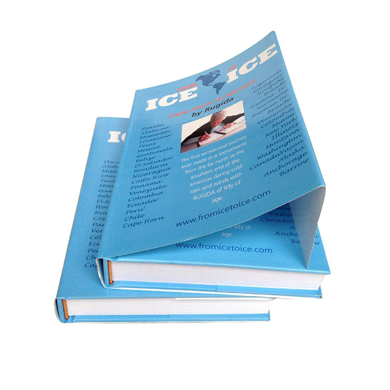 Book Manufacturer Custom Gold Foil Coffee Table Book Dust Jacket Laminate Hardcover Story Book Printing