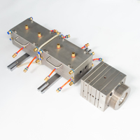 Service de moulage sur mesure OEM, profilés d'extrusion rigides en acier, moule d'extrusion pour panneau de cadre de porte de réfrigérateur domestique