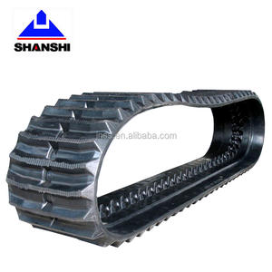 โซ่แทร็คยาง400x75.5x74โซ่แทร็กยางใช้สำหรับรถขุด VIO50 B50 B50V B6-3 VIO45สายพานยาง VIO57 <span class=keywords><strong>VIO55</strong></span> - Product Image 4