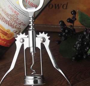 Vente en gros K28 Tire-bouchon en métal pour vin rouge avec poignée - Product Image 5