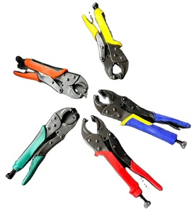 Pince avec 45 mâchoires en acier Q235 Poignée nickelée Surface galvanisée Manchon robuste Comprend 3 embouts magnétiques - Product Image 1