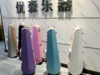 Étui de violon en fibre de verre spécial coloré de haute qualité à vendre