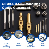Servicios de Prototipado Rápido de Piezas Metálicas con Mecanizado CNC de Alta Precisión, Torneado y Fresado CNC para Kits de Componentes Metálicos Personalizados