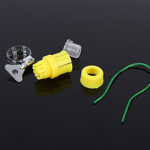 Conector de Grifo Flexible de PVC de 4/6 Puntas con Cuerda para Conexión de Tuberías de Agua, Tipo de Bloqueo, 12mm de Diámetro, Kit de Herramientas de Lavado - Product Image 3