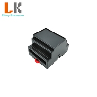 Carcasa de plástico para montaje en pared, caja de plástico Abs de 88x72x59mm, carcasa Plc para PCB