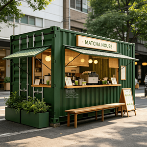 ร้านอาหารสำเร็จรูป ครัวเคลื่อนที่แบบตู้คอนเทนเนอร์ ร้านเบเกอรี่แบบตู้คอนเทนเนอร์ ครัวเคลื่อนที่สำเร็จรูป - Product Image 5
