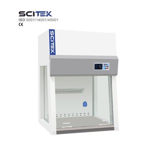Cabinet PCR-800 SCITEK Filtration de protection supérieure Technologie de décontamination UV à flux laminaire Hauteur de surface de travail 750mm - Product Image 1