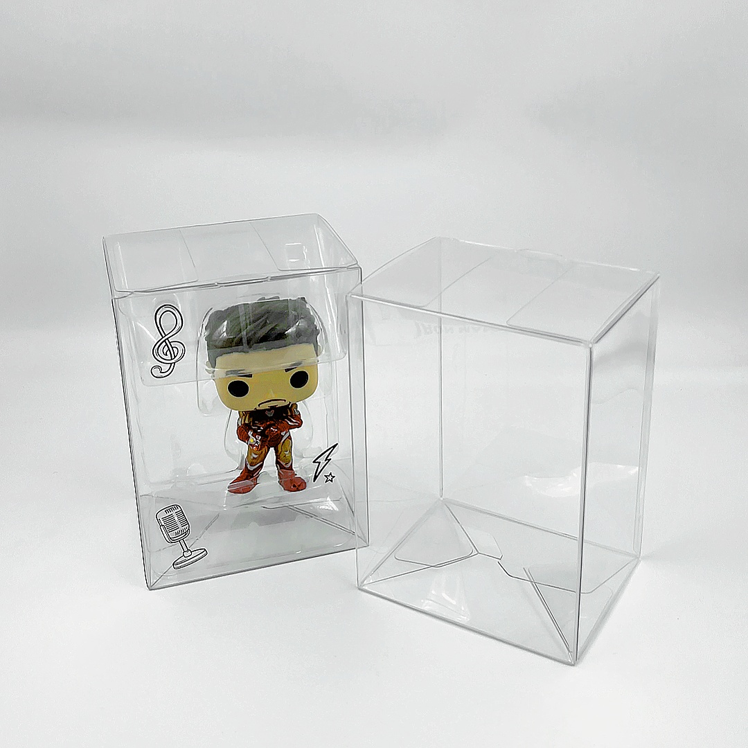 Funko Pop Витрина-светящаяся в темных краях совместима со всеми стандартными 4-дюймовыми фигурками Funko Pop толщиной 0,50 мм и штабелируемыми