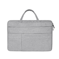 Maletín Profesional Multifuncional para Portátil de 11.6-15.6 Pulgadas, Bolsa Impermeable para Computadora Oxford con Asa - Logotipo Personalizado