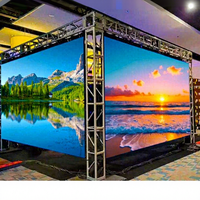 Écran LED HD étanche P2.6 P2.9 P3.91, mur vidéo LED mobile, location de mur vidéo LED, affichage LED géant pour publicité extérieure