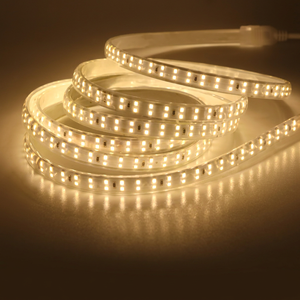 Bande LED SMD2835 5050 5730 à double et triple rangée, haute luminosité, étanche, haute tension, flexible, couleur unique ou RVB - Product Image 1