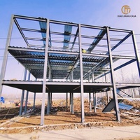 Diseño moderno Estructura de acero Hot Kits Materiales de construcción de edificios de metal prefabricados para uso doméstico