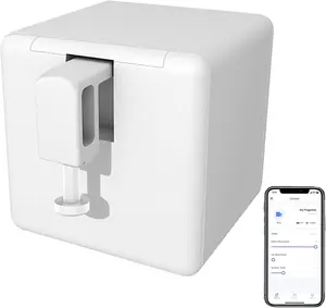 Dispositivo de decoración para el hogar inteligente, dispositivo con temporizador, huella dactilar, timbre de puerta, Wifi, botón remoto