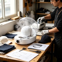 Défroisseur, nettoyeur, fer à repasser et sèche-chapeaux électrique portable pour la maison, les voyages, les salons et l'entretien des perruques