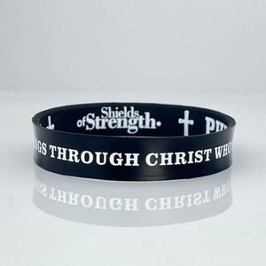Pulseras Personalizadas con Impresión a Doble Cara, Precio de Fábrica, Ideales para Obras Benéficas, Promociones y Ocasiones Especiales - Product Image 1