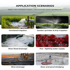 Pompa Air Irigasi Tekanan Tangan XN65-200Y 2.5 Inch Pompa Air Sentrifugal Diesel untuk Irigasi Dijual - Product Image 4