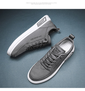 Comfortable Fashion Sneakers Men Casual Shoes Lace up <strong>Trainer</strong> Running Shoes for Men - Product Image 6
