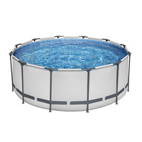 Piscine familiale en PVC épaissi sur mesure, grande piscine portable à structure métallique pour l'extérieur et le jardin