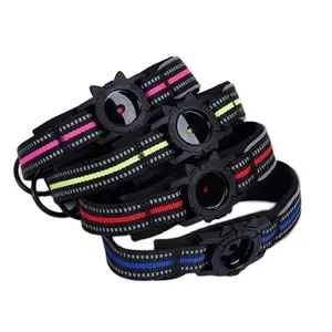 Fournitures pour animaux de compagnie Collier de localisation de chien Marche de nuit Chien Dispositif de suivi anti-perte Collier Personnalisé FLASH Universal Flash Force CN;GUA