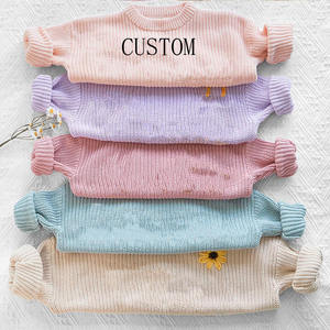 Vendite dirette della fabbrica 0-3 anni girocollo fatto a mano per bambini <span class=keywords><strong>natale</strong></span> maglia <span class=keywords><strong>maglione</strong></span> per bambino - Product Image 1