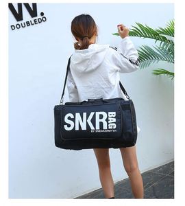 Custom Portable Duffle Gym Sports Sneaker <b>Bags</b> <b>Mens</b> <b>Travel</b> Gym Duffel <b>Bag</b> With Shoes Compartment - Product Image 3