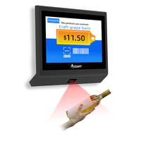 Kiosque à écran tactile OCPC-003 tout-en-un Scanner de codes-barres sans fil Windows Android Système de contrôle des prix Machine avec Poe