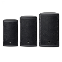 Speaker Profesional Audio 8/10/12/15 Inch Metal Pasif Full-range 180W 8 Tahan Lama untuk Ruang Rapat Kuliah Konser Panggung