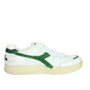 Zapatillas Deportivas Unisex Diadora Heritage Blancas y Verdes Talla 36 Estilo Baloncesto - Product Image 4